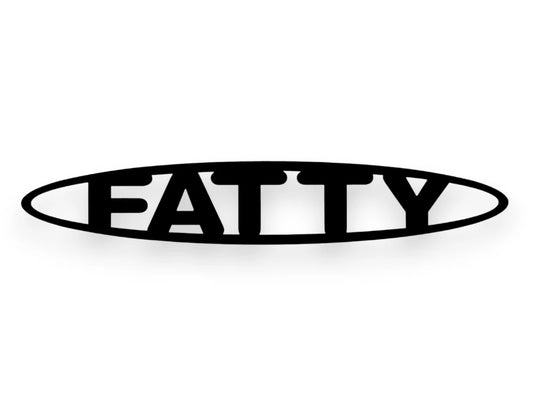Fatty Sticker - Decal - STICKERNERD.COM