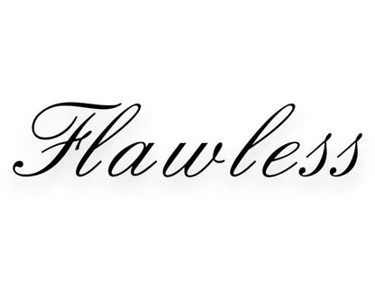 Flawless Sticker - Window Decal - STICKERNERD.COM