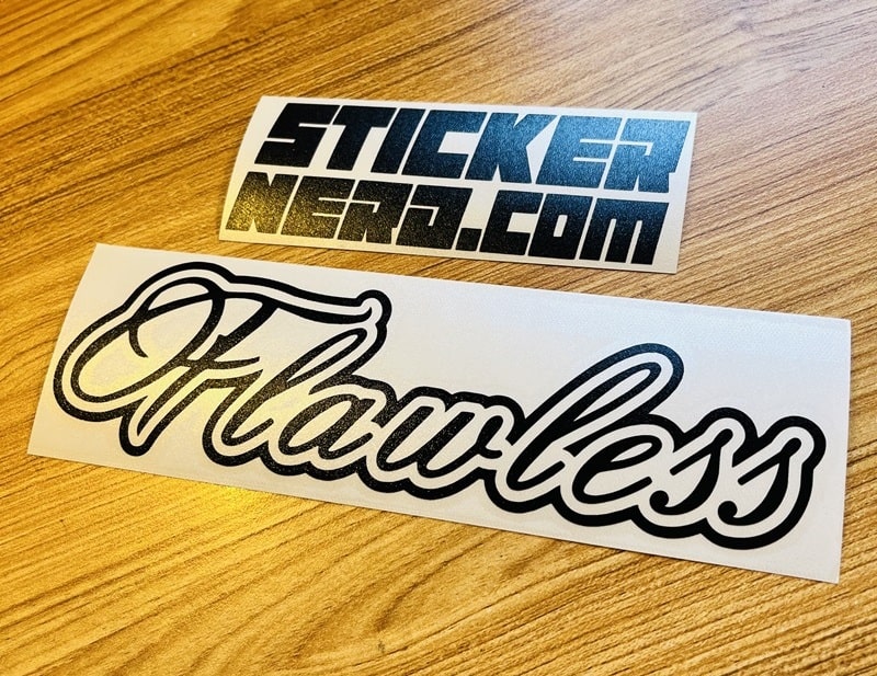 Flawless Sticker - Decal - STICKERNERD.COM