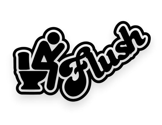 Flush Sticker - Window Decal - STICKERNERD.COM