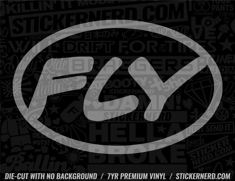 Fly Sticker - Decal - STICKERNERD.COM