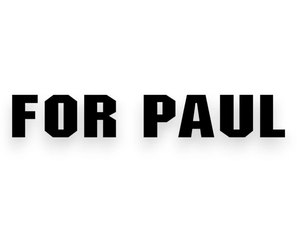 For Paul Sticker - Tuner Decal - STICKERNERD.COM