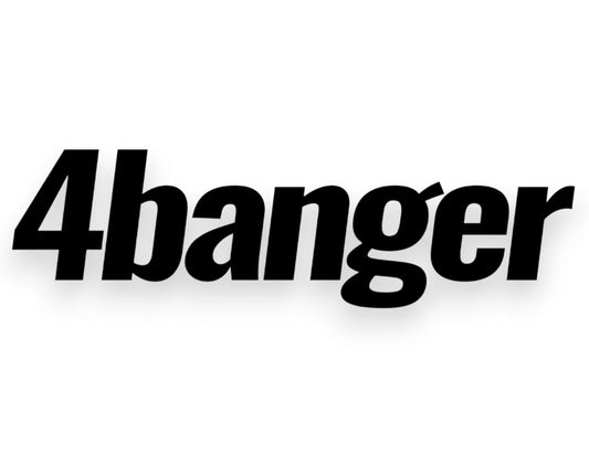 4 Banger Sticker - Four Bangin' Decal - STICKERNERD.COM