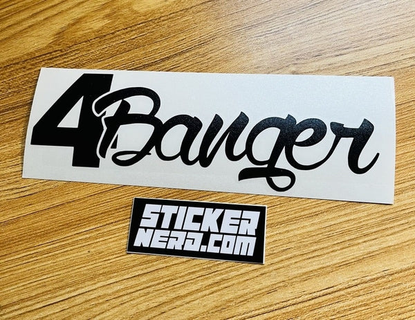 4 Banger Sticker - STICKERNERD.COM