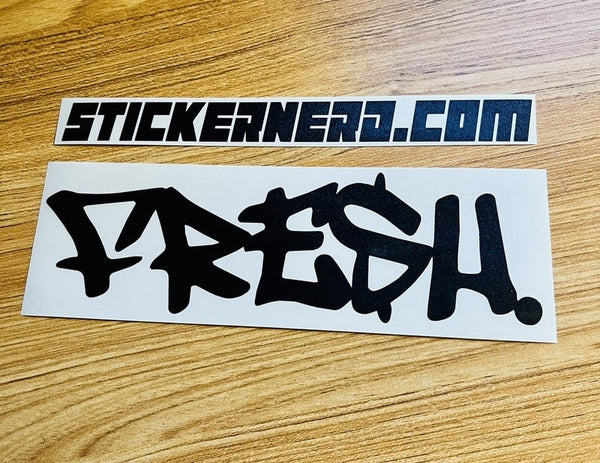 Fresh Graffiti Sticker - STICKERNERD.COM