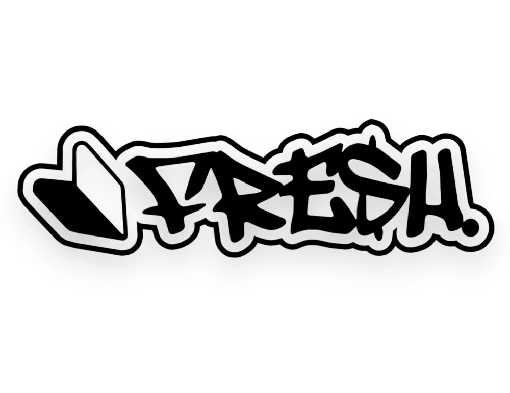 Fresh Sticker - Decal - STICKERNERD.COM