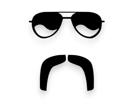 Funny Face Sticker - Decal - STICKERNERD.COM