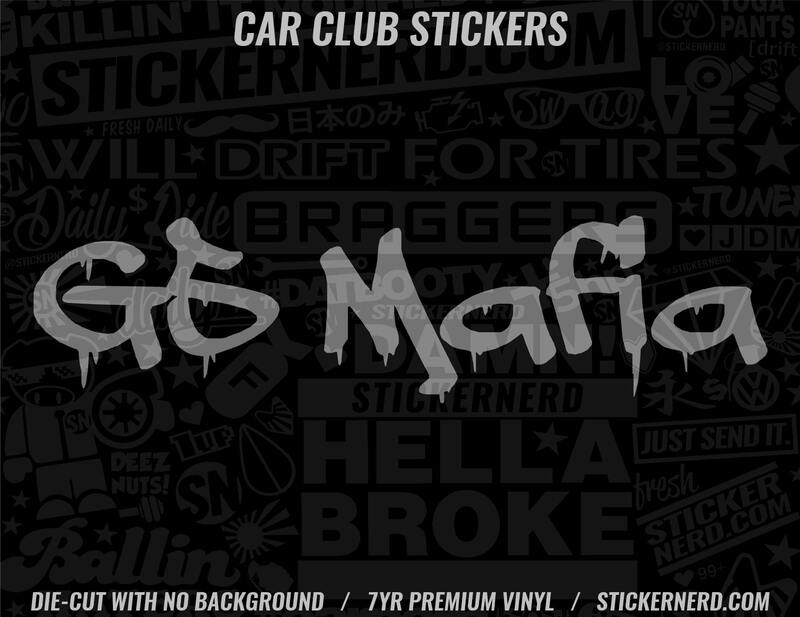 G5 Mafia Sticker | Sticker For Cars | Vinyl Window Decals – StickerNerd.com