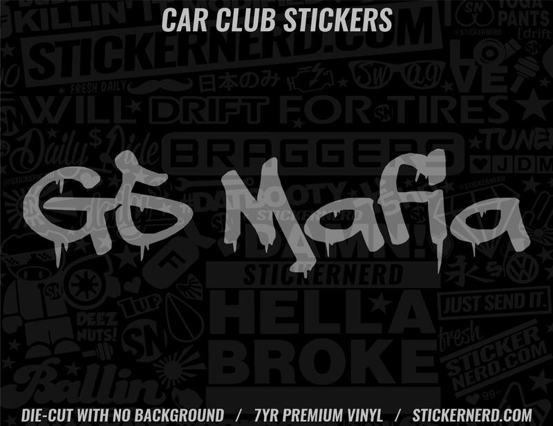 G5 Mafia Sticker - Window Decal - STICKERNERD.COM