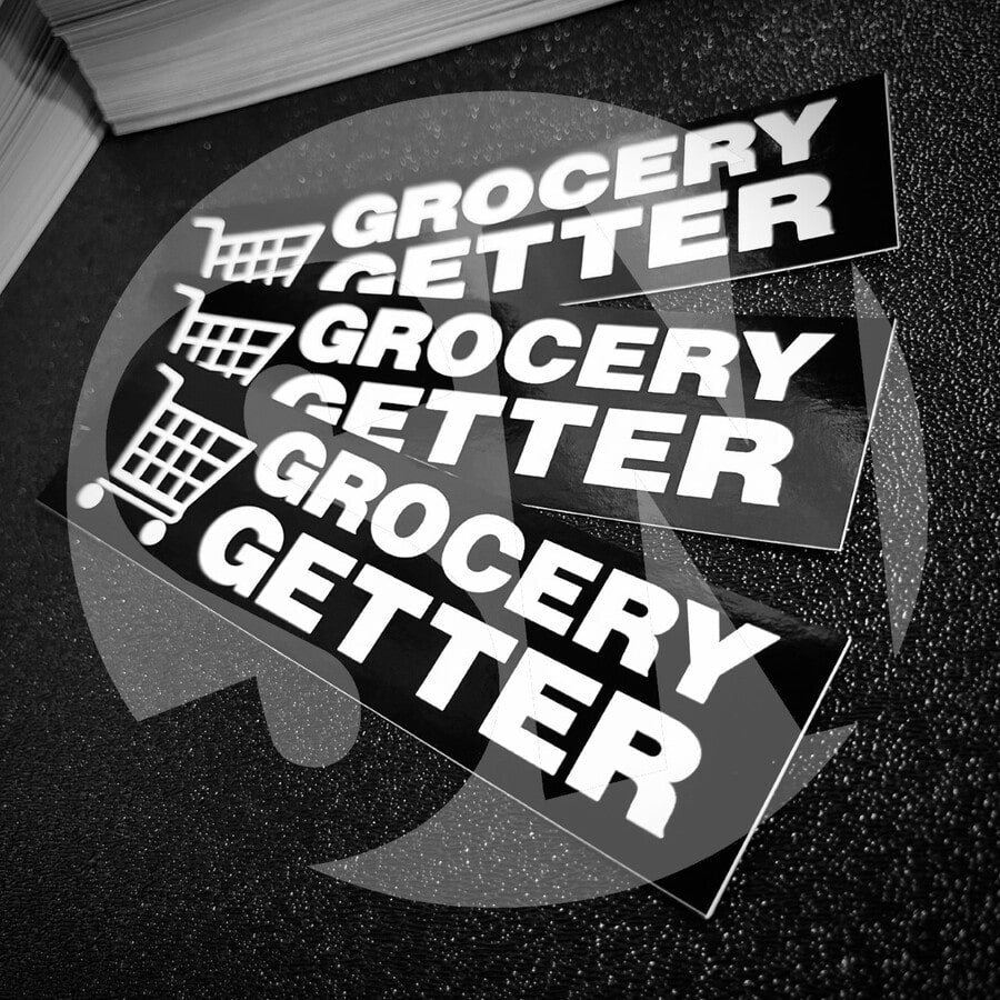 Grocery Getter Sticker - STICKERNERD.COM