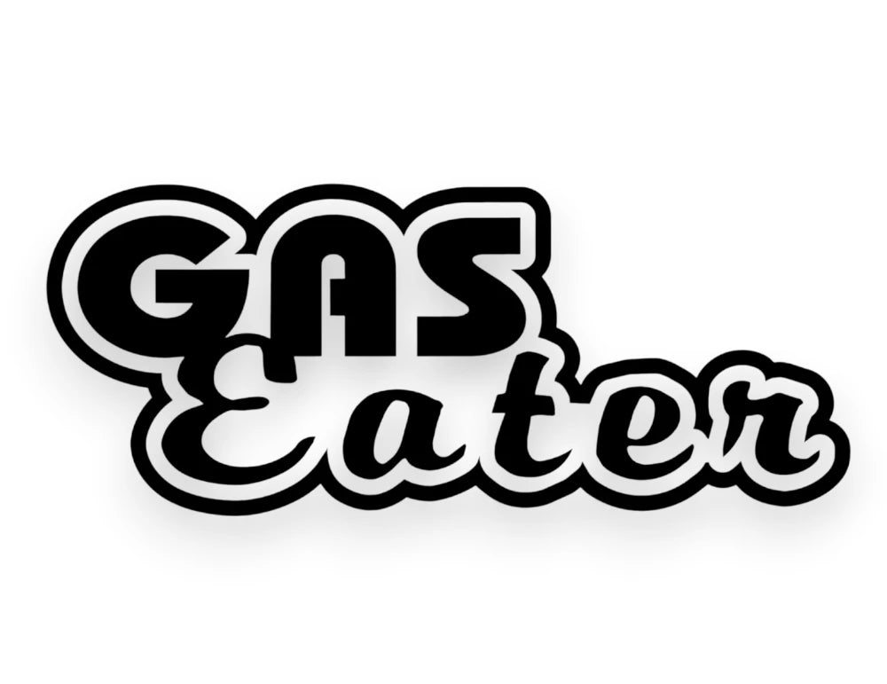 Gas Eater Sticker - Window Decal - STICKERNERD.COM