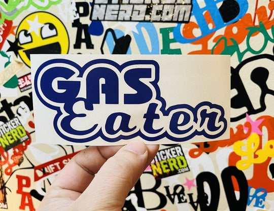 Gas Eater  Decal - STICKERNERD.COM