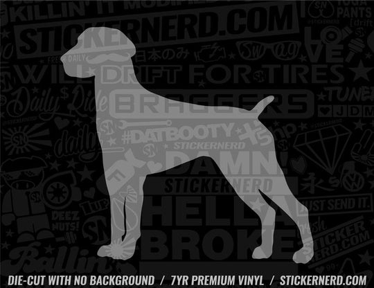 German Shorthaired Pointer Dog Sticker - Decal - STICKERNERD.COM