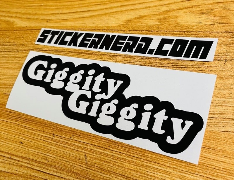 Giggity Window Decal - STICKERNERD.COM - Sticker Nerd