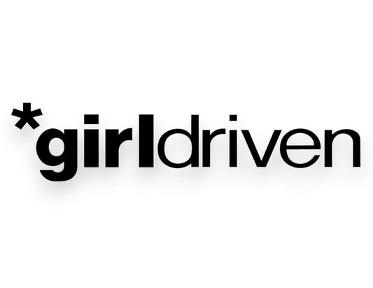 Girl Driven Sticker - Decal - STICKERNERD.COM
