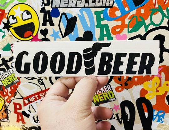 GoodBeer Sticker - Decal - STICKERNERD.COM