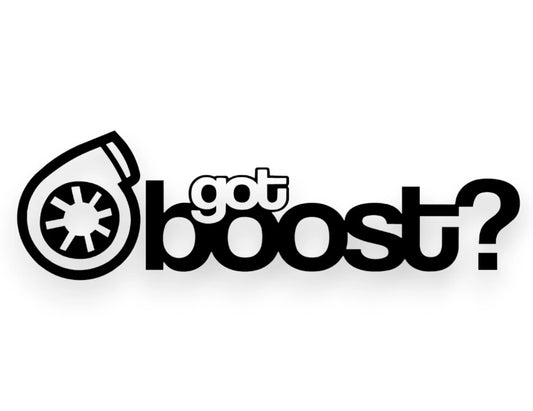 Got Boost Sticker - Window Decal - STICKERNERD.COM
