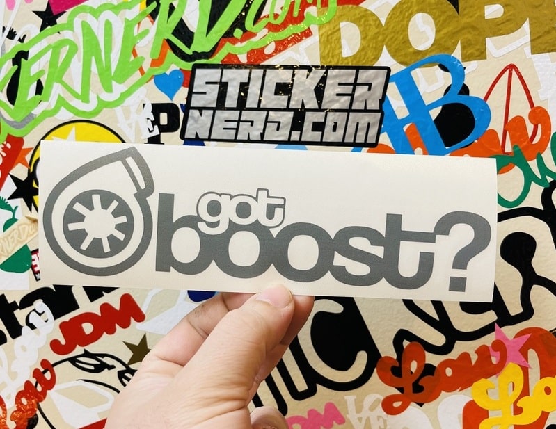 Got Boost Sticker - Window Decal - STICKERNERD.COM