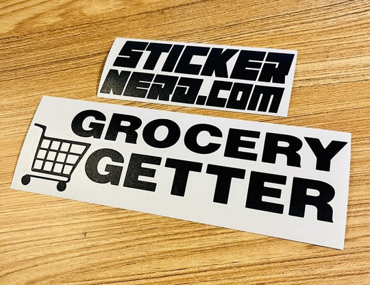 Grocery Getter Sticker - Decal - STICKERNERD.COM