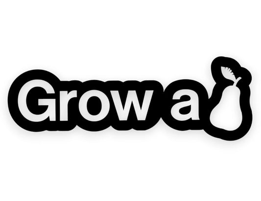 Grow A Pear Sticker - Decal - STICKERNERD.COM