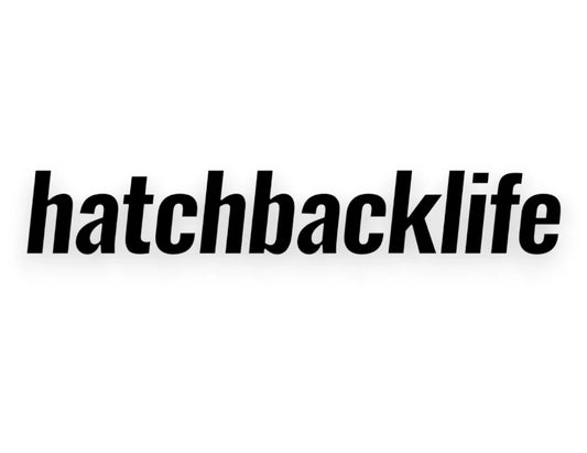 Hatchback Life Sticker - Decal - STICKERNERD.COM