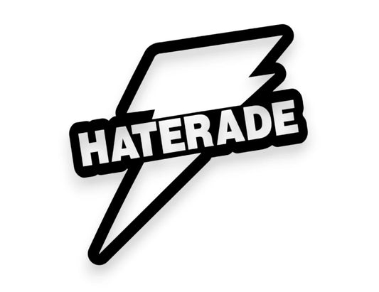 Hater Sticker - Decal - STICKERNERD.COM