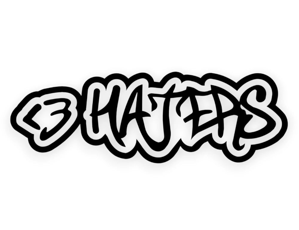 Heart Haters Sticker - Decal - STICKERNERD.COM