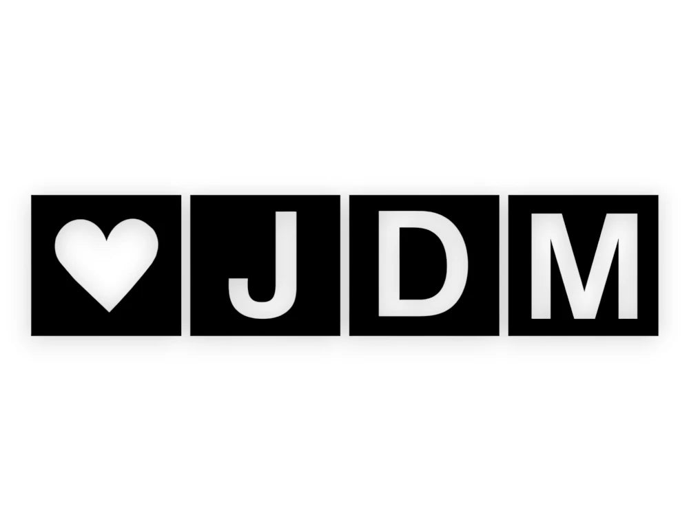 Heart JDM Sticker - Decal - STICKERNERD.COM