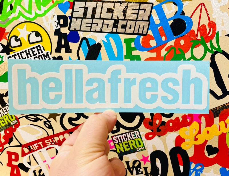 HellaFresh Decal - STICKERNERD.COM