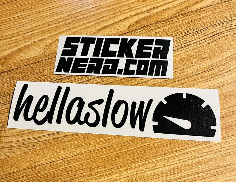 HellaSlow Sticker - STICKERNERD.COM