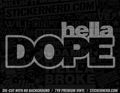 Hella Sticker - Window Decal - STICKERNERD.COM
