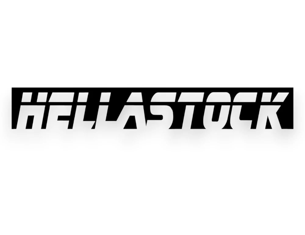 Hella Stock Sticker - Window Decal - STICKERNERD.COM