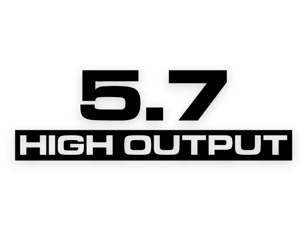 5.7L High Output Sticker - Decal - STICKERNERD.COM