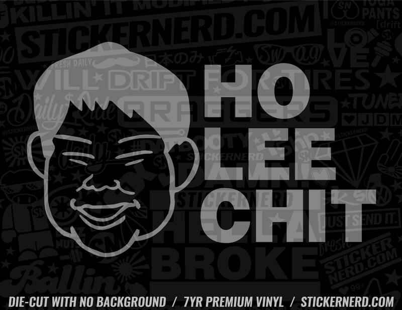 Lee Sticker Ho Lee Chit Sticker - Funny Decal | JDM Window decals | StickerNerd ...