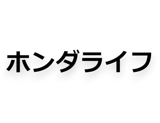 Honda Life Japanese Sticker - Window Decal - STICKERNERD.COM