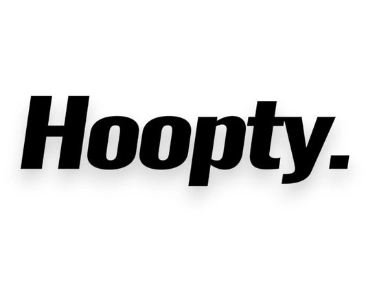 Hoopty Sticker - Funny Decal - STICKERNERD.COM