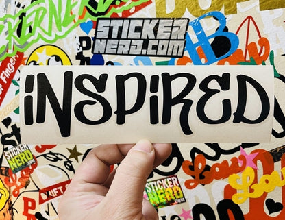 Inspired Decal - STICKERNERD.COM