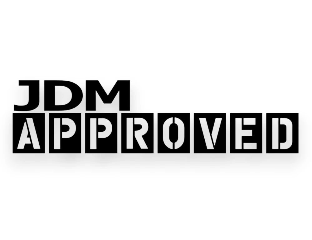 JDM Approved Sticker - Decal - STICKERNERD.COM