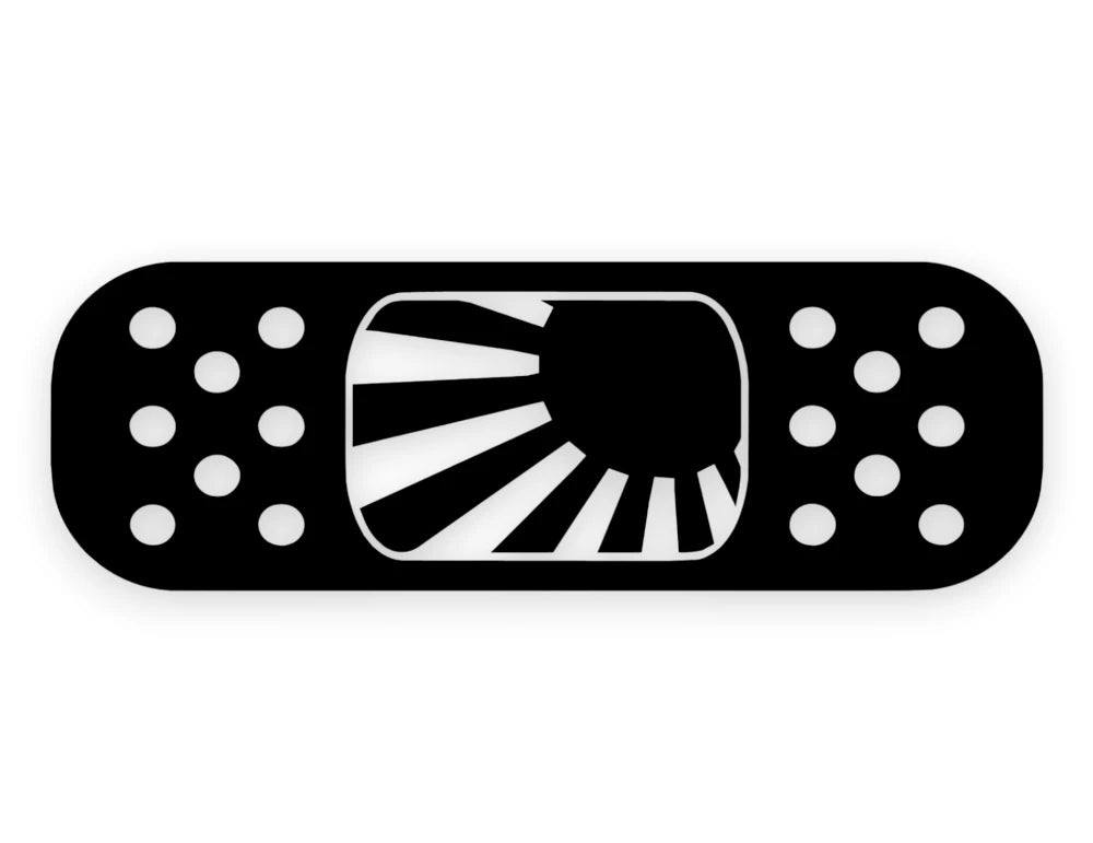 Bandage Japan Flag JDM Sticker - Window Decal - STICKERNERD.COM