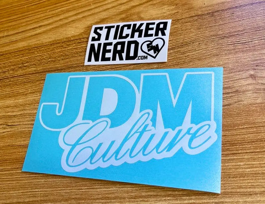 JDM Culture Sticker - Tuner Car Window Decal
