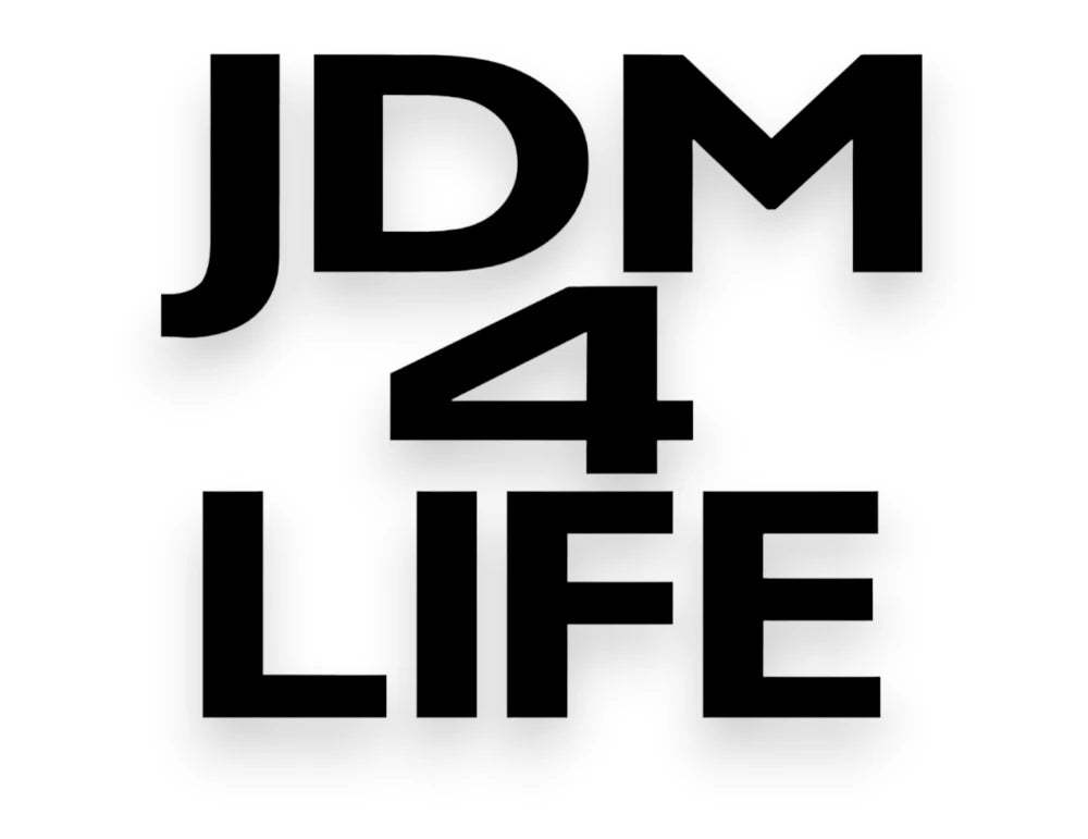 JDM For Life Sticker - Window Decal - STICKERNERD.COM