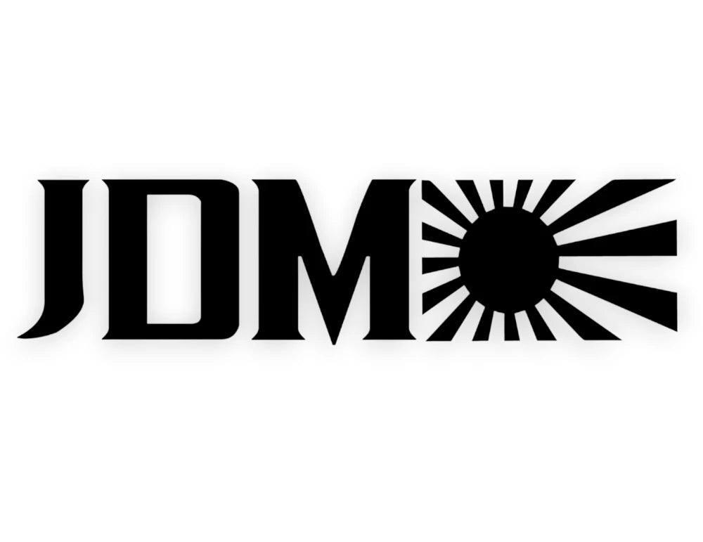 JDM Japan Flag Sticker - Window Decal - STICKERNERD.COM