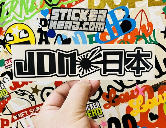 JDM Japanese Decal - STICKERNERD.COM