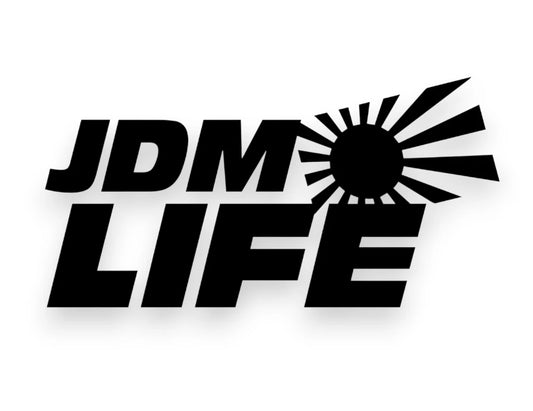 JDM Life Sticker - Window Decal - STICKERNERD.COM
