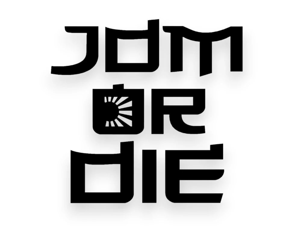 JDM Or Die Sticker - Decal - STICKERNERD.COM