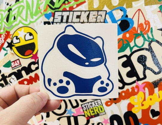 JDM Panda Sticker - STICKERNERD.COM