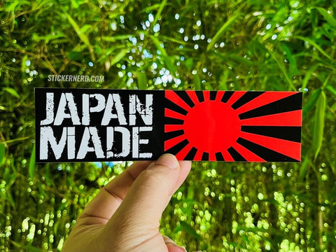 Japan Made Printed Sticker - STICKERNERD.COM