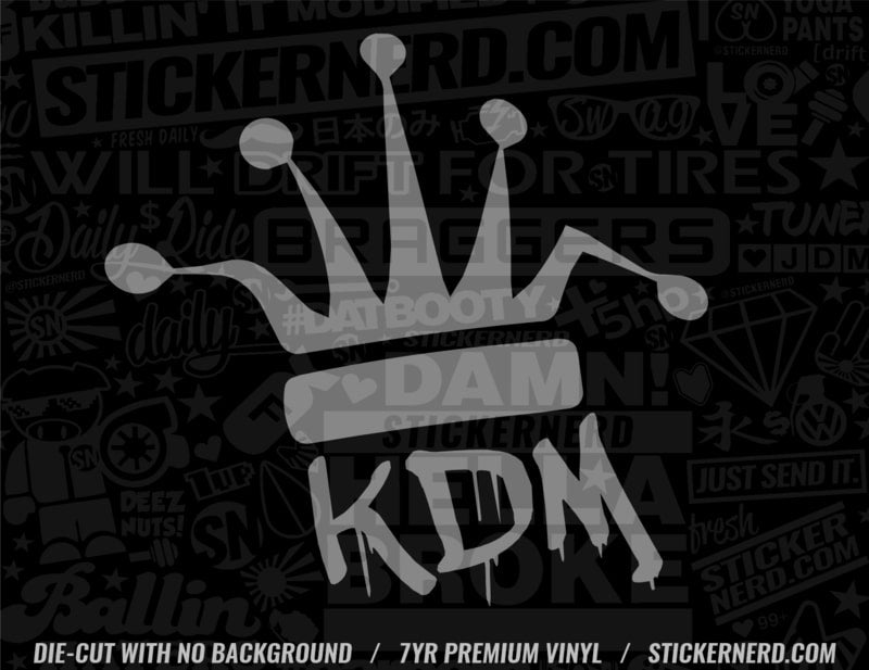 KDM Stickers & Decals - Korean Car Stickers - StickerNerd.com