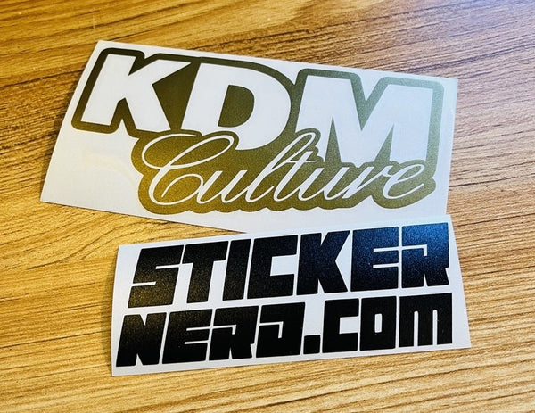 KDM Culture Sticker - Vinyl Window Decals - Tuner Korean Car Stickers ...