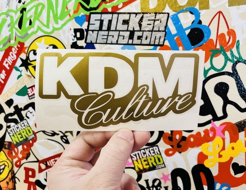 KDM Culture Sticker - Vinyl Window Decals - Tuner Korean Car Stickers ...